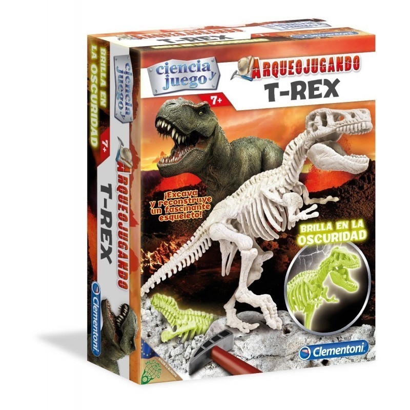 ARQUEOJUGANDO T-REX FLUORESZIERENDES