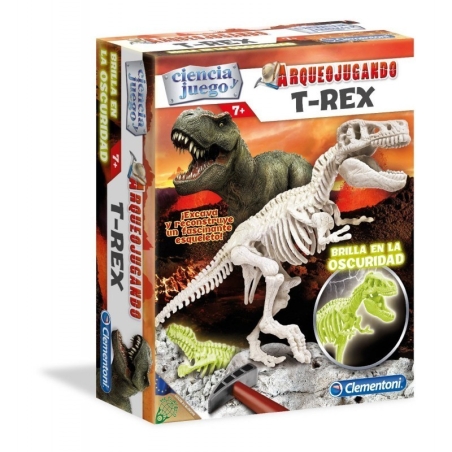 ARQUEOJUGANDO T-REX FLUORESZIERENDES
