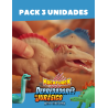Pack 3 unidades - Depredadores del Jurásico 2