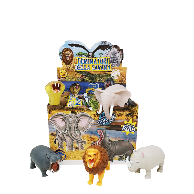 Dominadores de la sabana - Expositor 8 uds