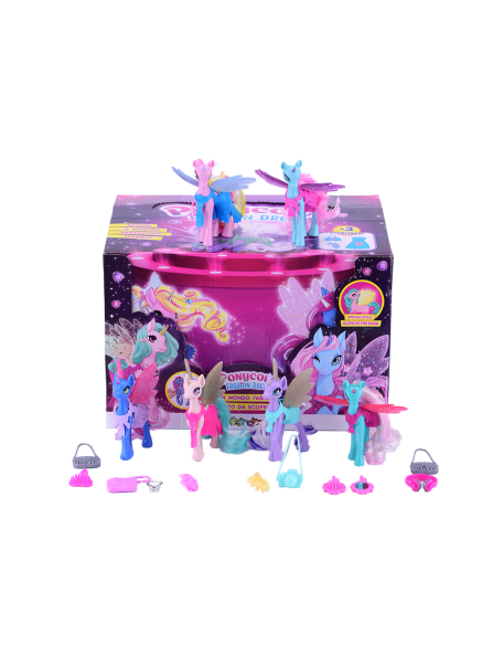 Expositor 6 uds Ponycorn Fashion Dress