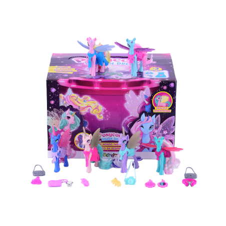 Expositor 6 uds Ponycorn Fashion Dress