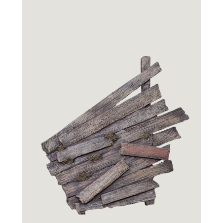 Christmas Nativity Scene, Birth, manger, original Replica J.L.Mayo Roof BEL062