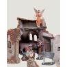 Christmas Nativity Scene, Birth, manger, original Replica J.L.Mayo Portal de Belen, and Figures of the Mystery. BEL900