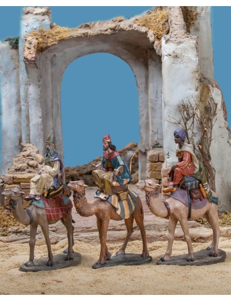 Christmas Nativity Scene, Birth, manger, original Replica J.L.Mayo Magi BEL955