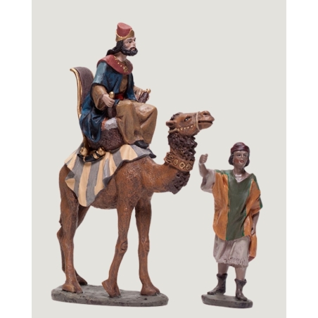 Christmas Nativity Scene, Birth, manger, original Replica J.L.Mayo Magi and Pages BEL903