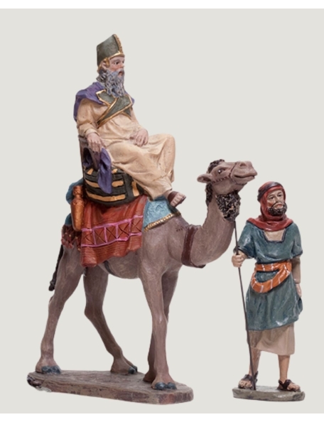 Christmas Nativity Scene, Birth, manger, original Replica J.L.Mayo Magi and Pages BEL903