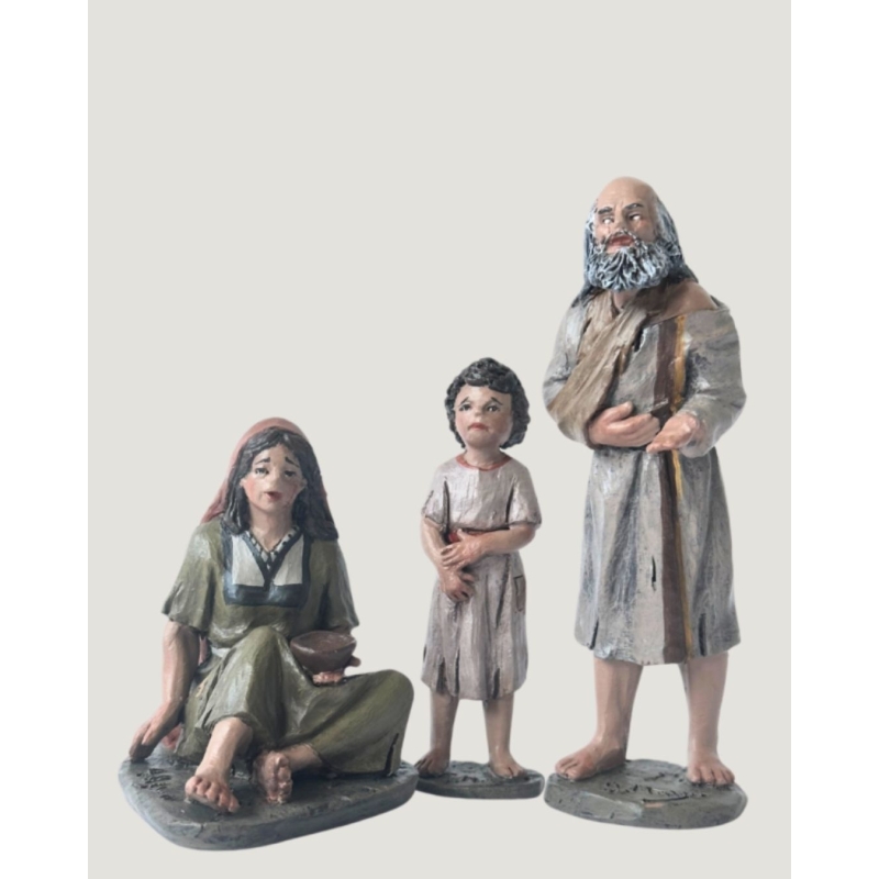 Mendigos 3 figuras