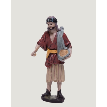 Christmas Nativity Scene, Birth, manger, original Replica J.L.Mayo Peasant sowing BEL043