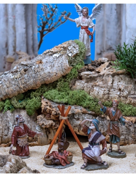 Christmas Nativity Scene, Birth, manger, original Replica J.L.Mayo The Anunciacion BEL921