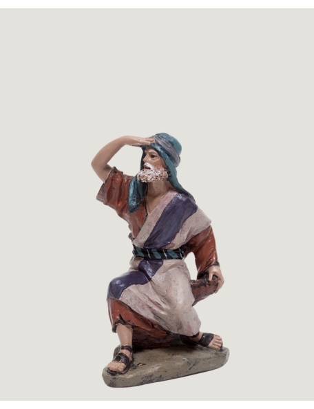 Christmas Nativity Scene, Birth, manger, original Replica J.L.Mayo Pastor of the Annunciation 3 BEL075