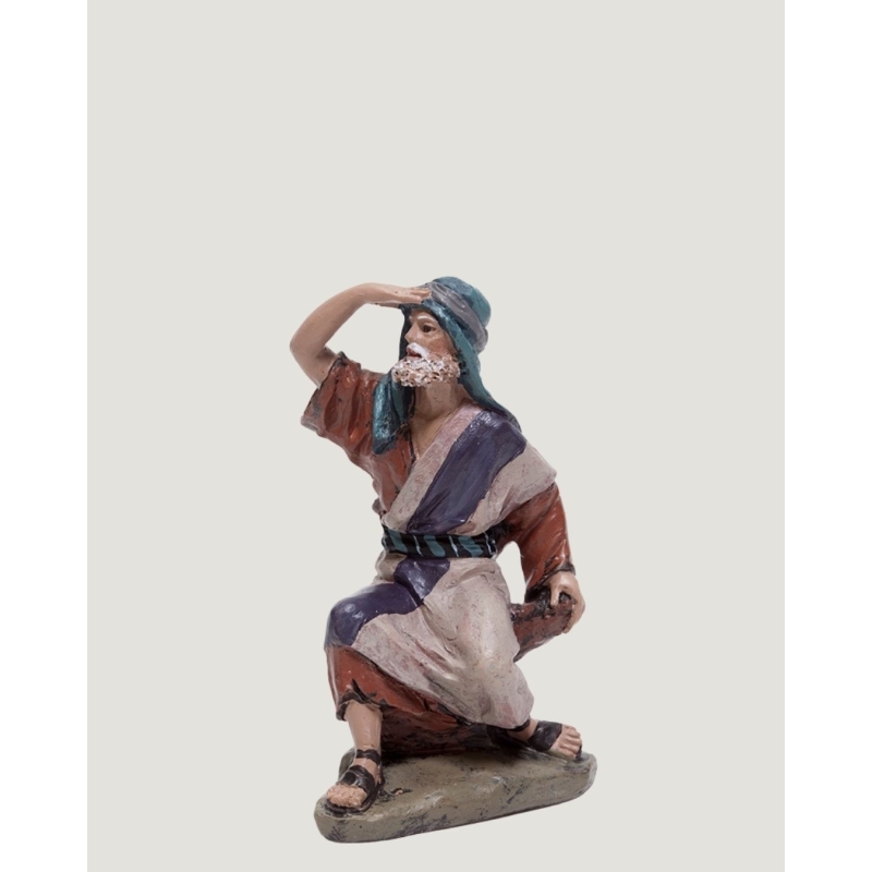 Christmas Nativity Scene, Birth, manger, original Replica J.L.Mayo Pastor of the Annunciation 3 BEL075