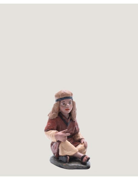 Christmas Nativity Scene, Birth, manger, original Replica J.L.Mayo Boy with turban BEL092