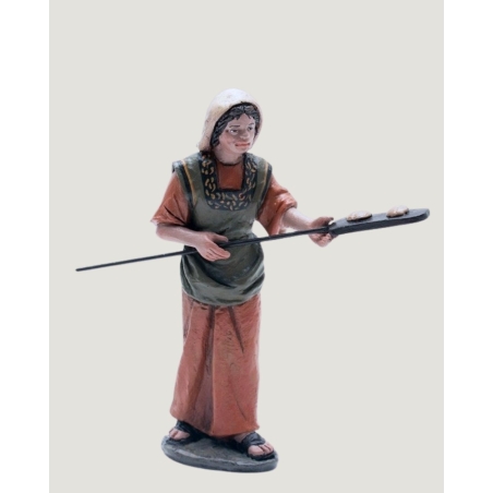 Christmas Nativity Scene, Birth, manger, original Replica J.L.Mayo Craftsmen 7 figures + oven BEL957