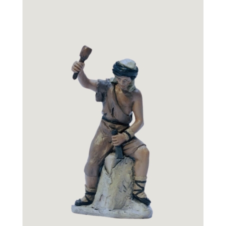 Christmas Nativity Scene, Birth, manger, original Replica J.L.Mayo Artisans 4 Figures BEL951