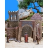 Christmas Nativity Scene, Birth, manger, original Replica J.L.Mayo Castle of Herod and figures BEL954