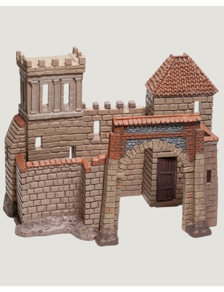 Christmas Nativity Scene, Birth, manger, original Replica J.L.Mayo Castle of Herod (6 pieces) BEL932