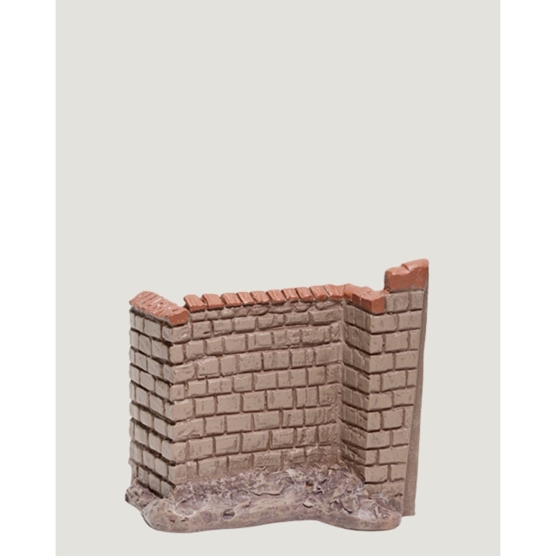 Christmas Nativity Scene, Birth, manger, original Replica J.L.Mayo Low wall BEL074