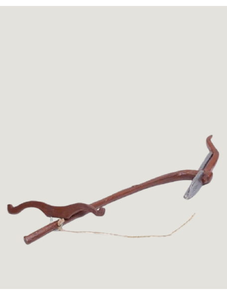 Christmas Nativity Scene, Birth, manger, original Replica J.L.Mayo Yoke and plow BEL072