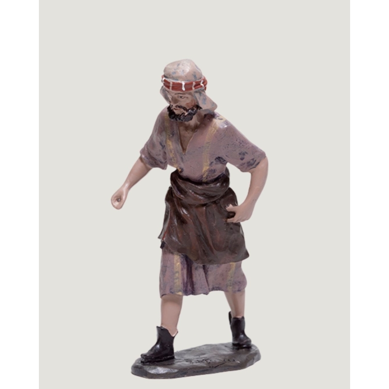 Christmas Nativity Scene, Birth, manger, original Replica J.L.Mayo Labrador BEL049