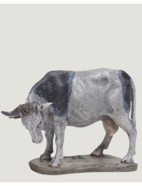 Christmas Nativity Scene, Birth, manger, original Replica J.L.Mayo Cow BEL071