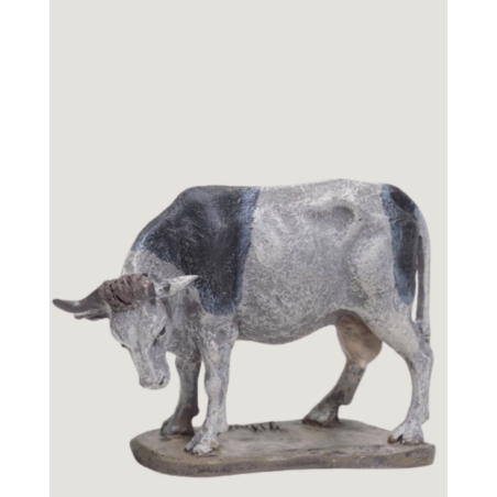 Christmas Nativity Scene, Birth, manger, original Replica J.L.Mayo Cow BEL071