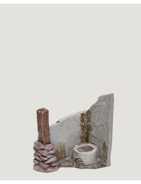 Christmas Nativity Scene, Birth, manger, original Replica J.L.Mayo A trough of corralillo BEL060