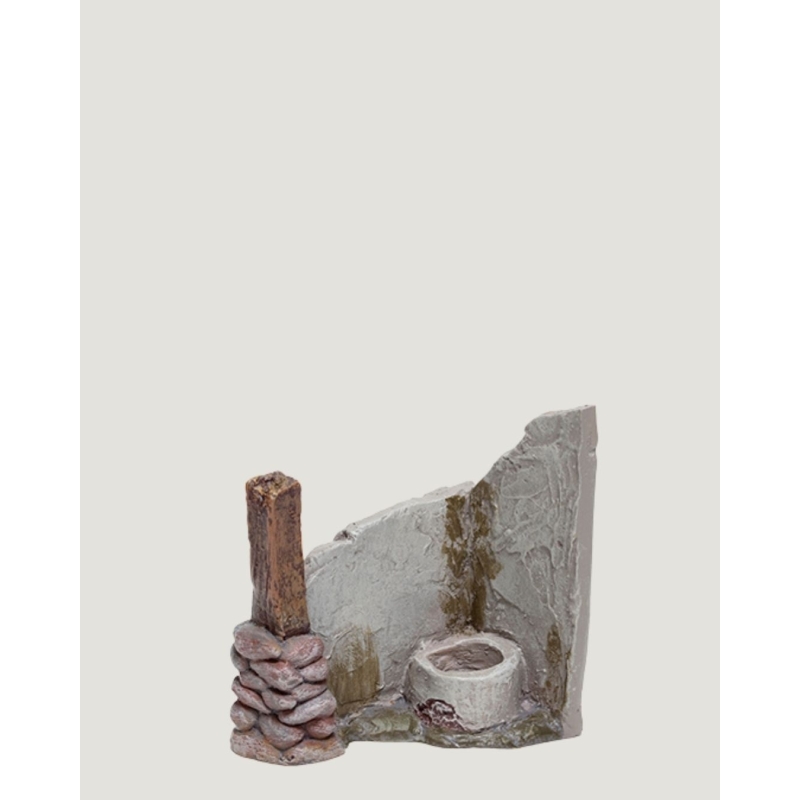 Christmas Nativity Scene, Birth, manger, original Replica J.L.Mayo A trough of corralillo BEL060