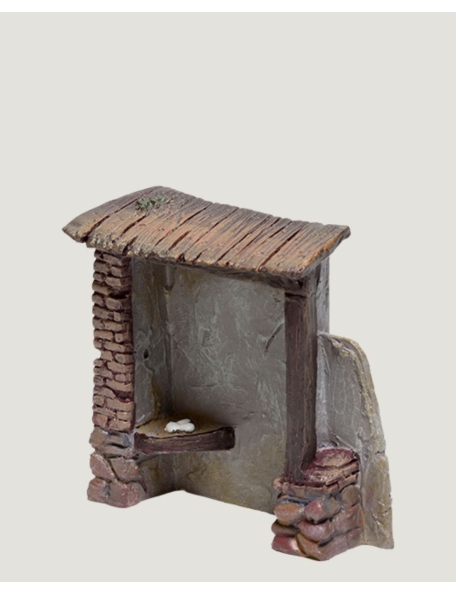 Christmas Nativity Scene, Birth, manger, original Replica J.L.Mayo Roofing corralillo BEL059