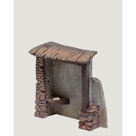 Christmas Nativity Scene, Birth, manger, original Replica J.L.Mayo Roofing corralillo BEL059