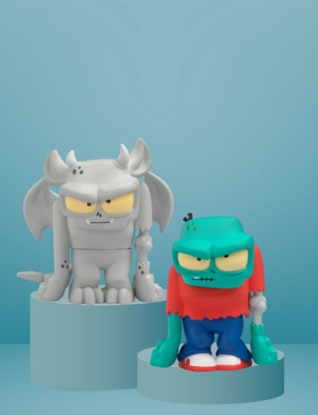 Packs 2 UND Ultrazombies Special Edition - Zombies - Muñecos Coleccionables - Piezas intercambiables