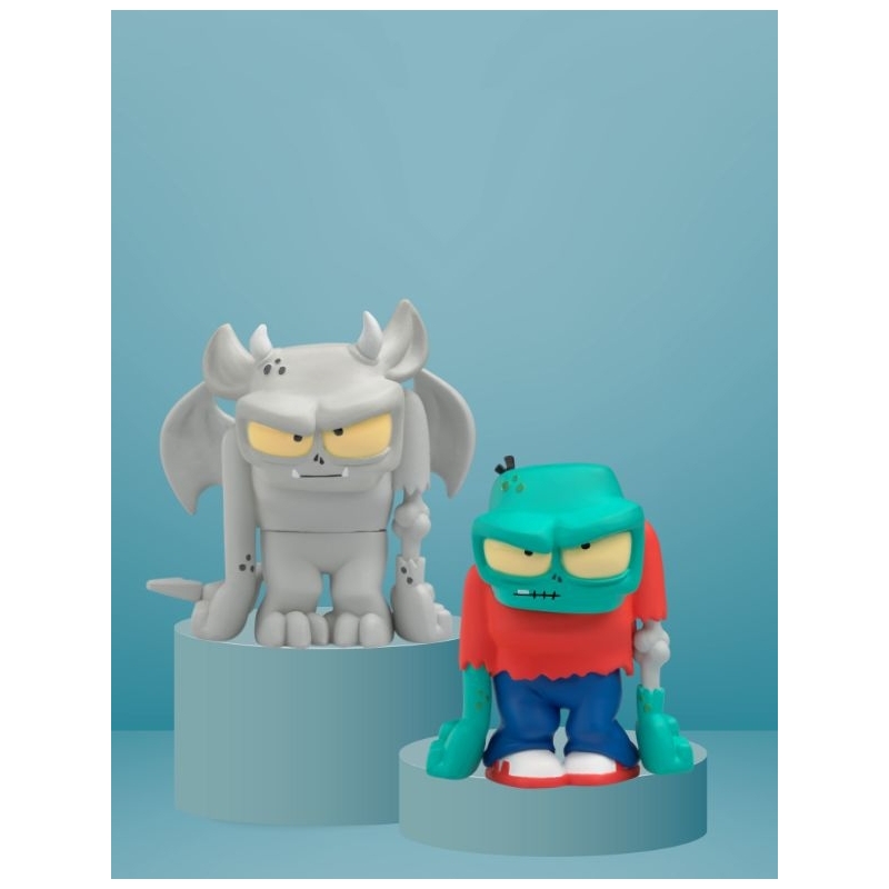 Packs 2 UND Ultrazombies Special Edition - Zombies - Muñecos Coleccionables - Piezas intercambiables