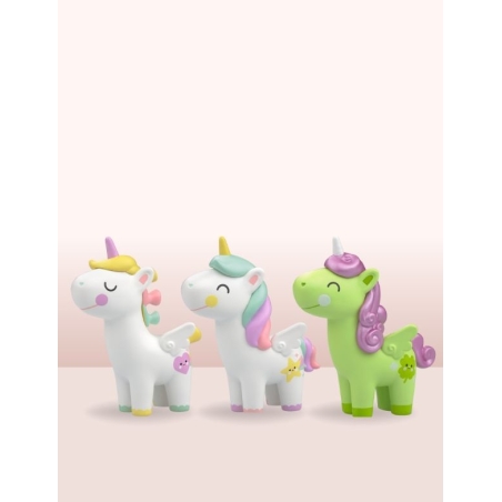 Packs 3 uds - Dundun Unicorn