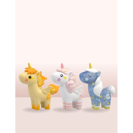 Packs 3 uds - Dundun Unicorn