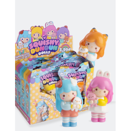 Squishy Dundun Dolls – Muñecas Squishy con Mascota y Aroma a Vainilla