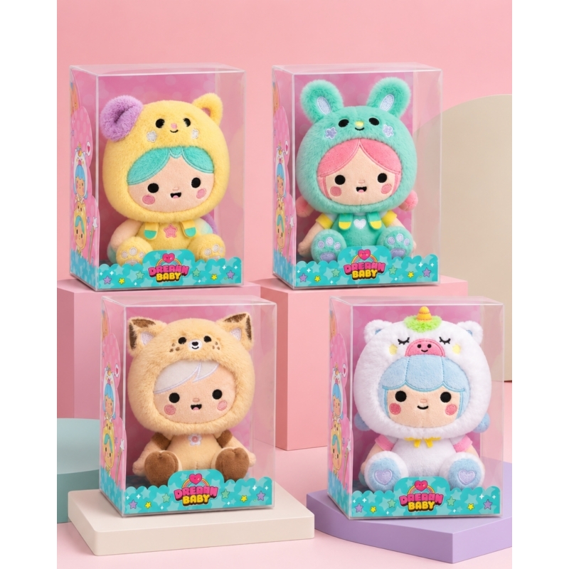 Dundunbaby Peluche -Colección completa 4 uds