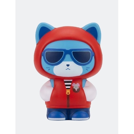Squishy Stray Cats - Colección completa de 8 gatos squishies