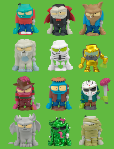 Ultrazombies Serie 1 - Caja sorpresa de 12 uds de Figuras coleccionables de Zombies