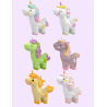 DundunUnicorns – Caja sorpresa de 12 Unicornios con piezas intercambiables