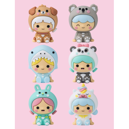 DundunBaby – Colección de 12 Muñecos bebé disfrazados de animalitos