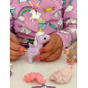 DundunUnicorns – Caja sorpresa de 12 Unicornios con piezas intercambiables