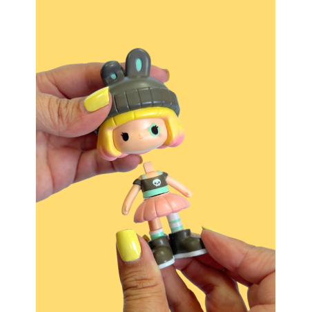 Dundun Fashion Dolls - Colección de 8 muñecas con piezas intercambiables
