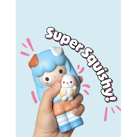 Expositor de 6 uds- Squishy Dundun Dolls